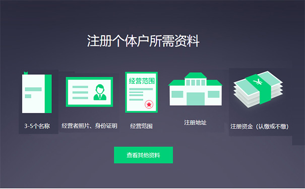 鄭州注冊個(gè)體戶(hù)需要啥材料
